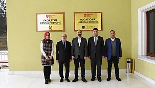 REKTÖR KARAMUSTAFA'DAN KUZEY MAKEDONYA'YA ZİYARET