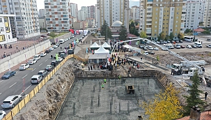 UĞUREVLER'DE 47 DAİRENİN TEMELİ ATILDI