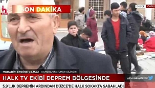 Vatandaş Erdoğan'a dua etti, Halk Tv ne yapacağını şaşırdı!