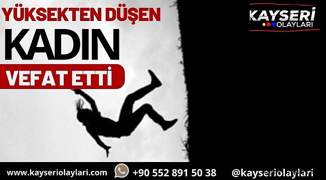 13'üncü kattan düşen kadın yaşamını yitirdi