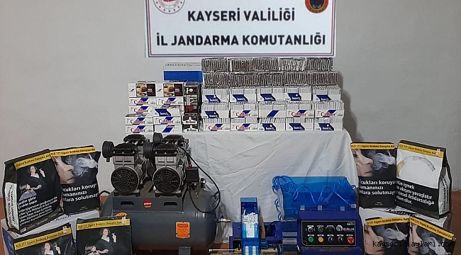 26 BİN 560 ADET KAÇAK SİGARAYA EL KONULDU
