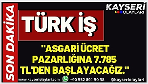 ASGARİ ÜCRETTE PAZARLIK BUGÜN BAŞLIYOR