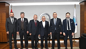 BAŞKAN BÜYÜKKILIÇ, KAYSO HEYETİNİ KABUL ETTİ