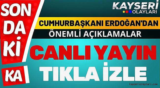 Başkan Erdoğan Canlı Yayında Önemli Açıklamalarda Bulunuyor