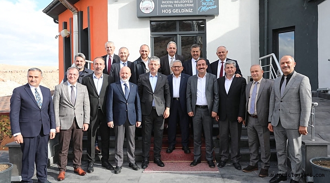 BELEDİYE BAŞKANLARI İSTİŞARE TOPLANTISINDA BULUŞTU