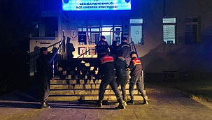 ÇALDIKLARI SATAN HIRSIZ  TUTUKLANDI