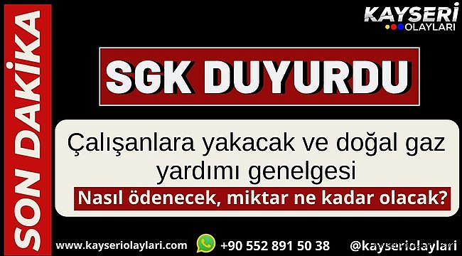 Çalışanlara yardımı genelgesi! Nasıl ödenecek İşte Tüm Detaylar