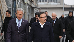 ESNAFI DİNLEDİ, NOTLARINI ALDI