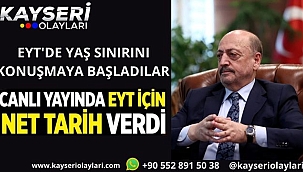 EYT'DE Yaş Sınırını Konuşmaya Başladılar