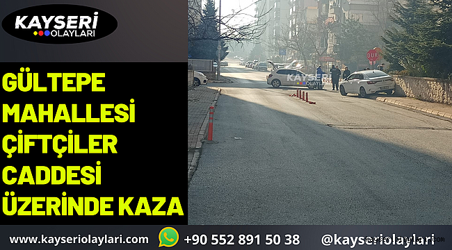 Gültepe'de Trafik Kazası!