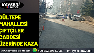 Gültepe'de Trafik Kazası!