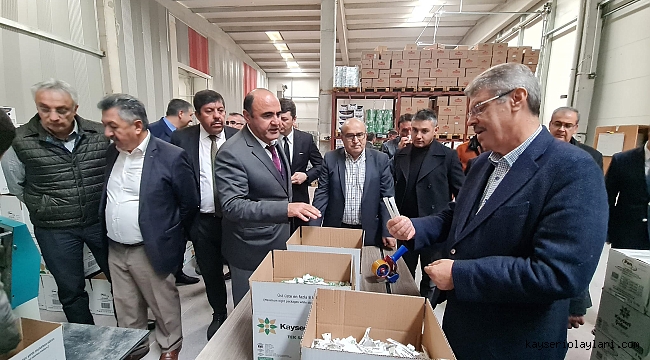 HÜSEYİN AKAY'DAN ZİYARET