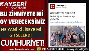 Laiklik Elden Gidiyor Manşeti
