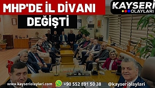 MHP'de İl Divanı Değişti