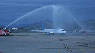 Savaştan sonra ilk Rus uçağı 166 yolcusu ve 6 mürettebatı ile Gazipaşa'ya indi