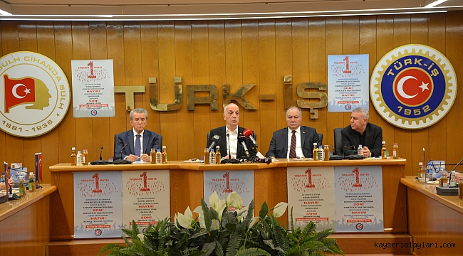 TÜRK İŞ ASGARİ ÜCRET TEKLİFİNİ AÇIKLADI