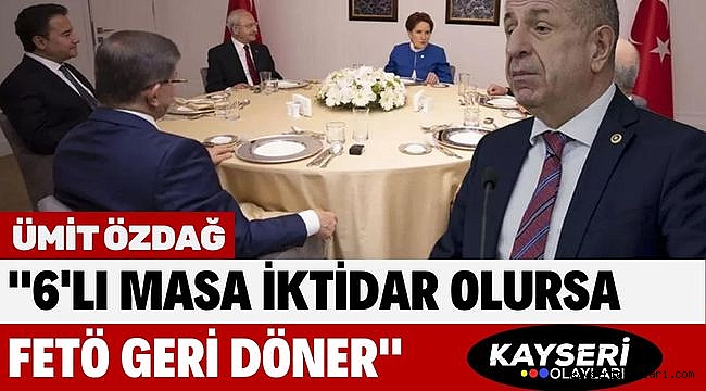 Ümit Özdağ'dan Dikkat Çeken Çıkış