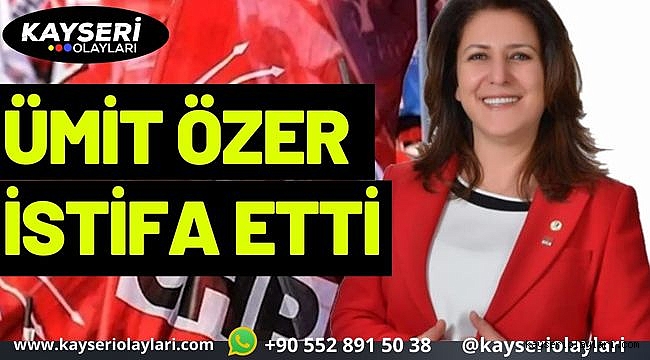 Ümit Özer İstifa Etti
