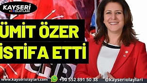 Ümit Özer İstifa Etti