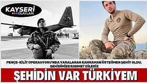 ÜSTEĞMEN TUHANAN YAVUZ ŞEHİT OLDU