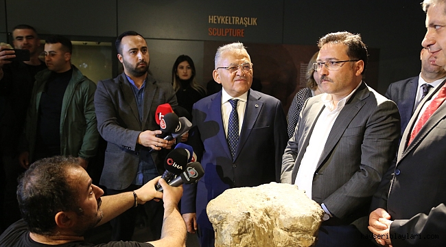 VALİ ÇİÇEK VE BAŞKAN BÜYÜKKILIÇ SUNAĞI TANITTI