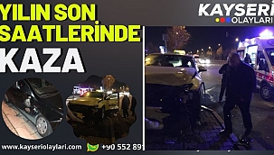 Yılın Son Saatlerinde Kaza