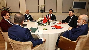 6'lı masa, 10'uncu kez toplandı