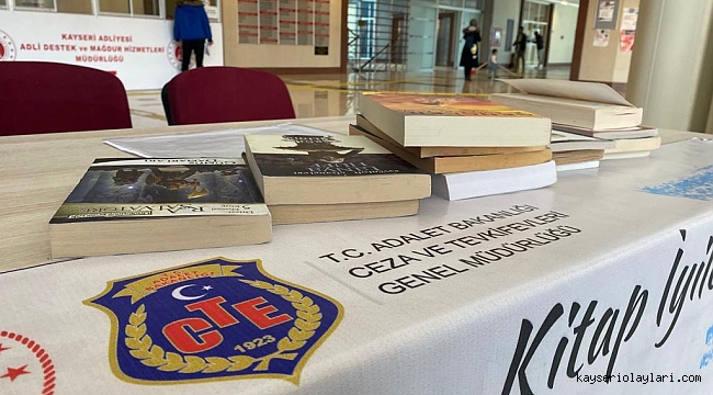  Cezaevi kütüphaneleri için kitap bağışı kampanyası