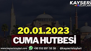 Cuma hutbesi konusu açıklandı! Diyanet 20 Ocak 2023 cuma hutbesi konusu: "Allah'ım! Üç ayları bize bereketli kıl!"
