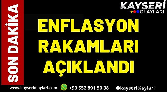 Enflasyon Rakamları Açıklandı! Beklentilerin Altında Çıktı