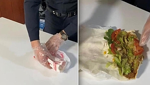 Gözaltındaki arkadaşlarına çiğköfte getirdiler, uyuşturucu çıktı