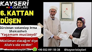 Gürcistan vatandaşı Irma Shakıashvılı Müslüman olacağım' diye Allah'a söz verdim