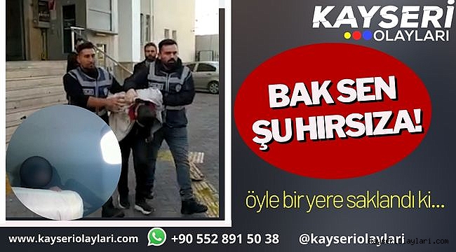 Hırsızı Yakalayan Polis 'Yerin Rahat Mı?' diye Seslendi