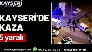 Beyazşehir'de trafik kazası: 5 yaralı