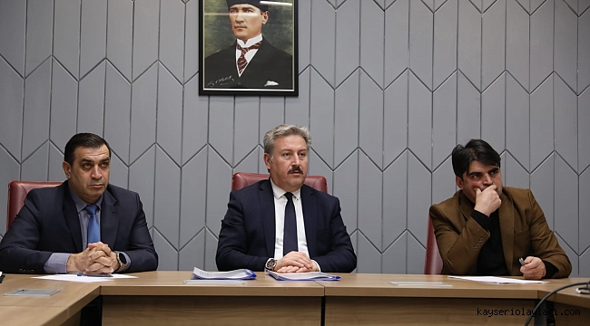 MELİKGAZİ'DE 2023 YATIRIMLARI İÇİN KCETAŞ İLE KOORDİNASYON TOPLANTISI YAPILDI