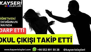 Okul Çıkışı Takip Edip, Öğretmeni Darp Etti