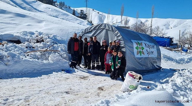 KAYSERİ ŞEKER'DEN DEPREM BÖLGESİNE YARDIM