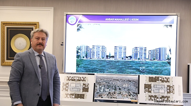 MELİKGAZİ'DE KENTSEL DÖNÜŞÜM SÜRÜYOR