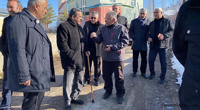 SARIZ'DA İNCELEMELERDE BULUNDU