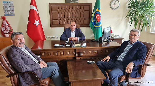KAYSERİ ŞEKER'DEN SARIOĞLAN ZİRAAT ODASINA ZİYARET