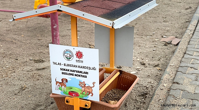 TALAS, MİNİK DOSTLARI DA UNUTMADI