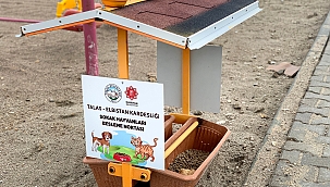 TALAS, MİNİK DOSTLARI DA UNUTMADI