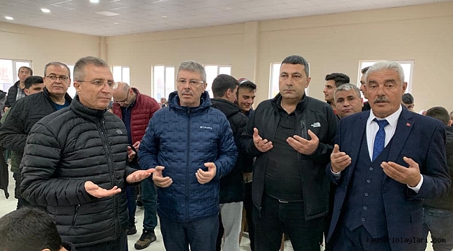 YAĞMUR DUASINA KATILDI