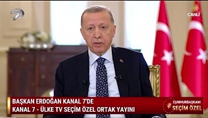 Başkan Erdoğan: Midemi üşütmüşüm, Seyircilerimizden helallik diliyorum