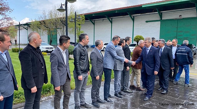 KAYSERİ ŞEKER'DE BAYRAMLAŞMA