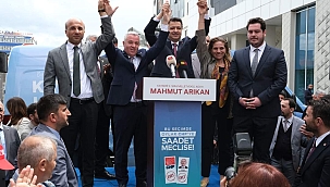 MİTİNG GİBİ SEÇİM OFİSİ AÇILIŞI