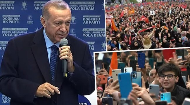 Cumhurbaşkanı Erdoğan: Akşener'i masaya geri getiren de İnce'yi adaylıktan çektiren de aynı güç
