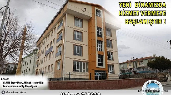 DEVELİ BELEDİYESİ TAŞINIYOR