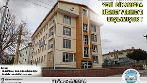 DEVELİ BELEDİYESİ TAŞINIYOR