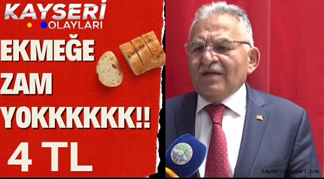 EKMEĞE ZAM YOK!